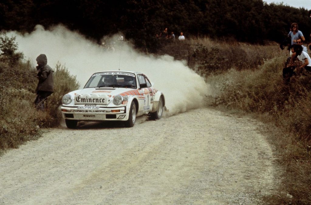 Walter Röhrl und Christian Geistdörfer bei der Rallye Sanremo 1981