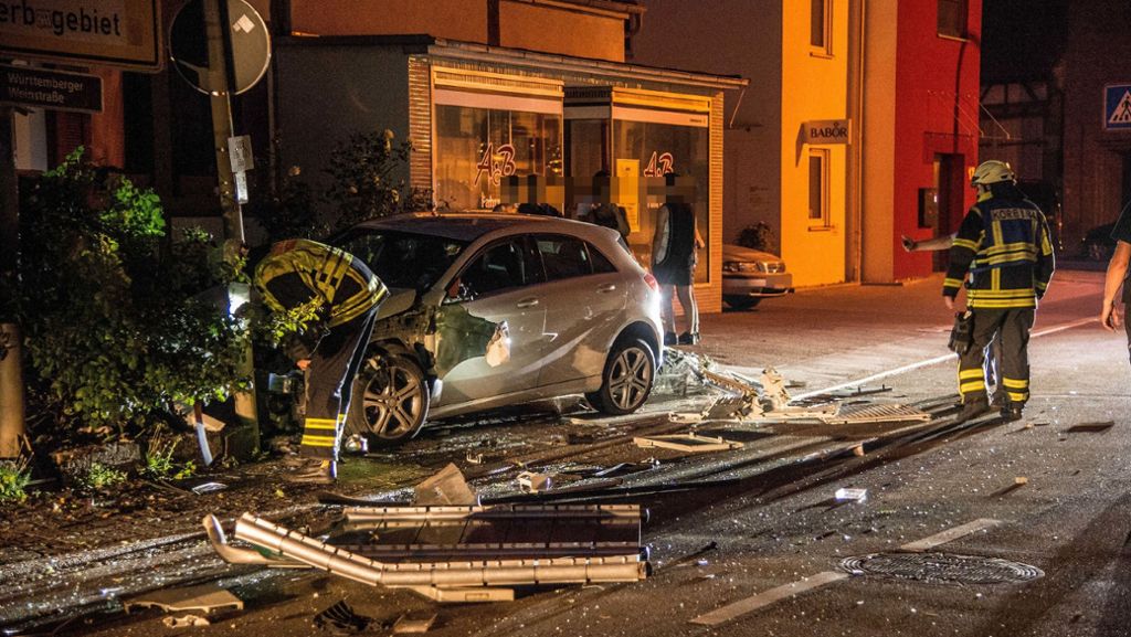Korb im Rems-Murr-Kreis: Unfall nach Ausweichmanöver – Fahrerin war betrunken