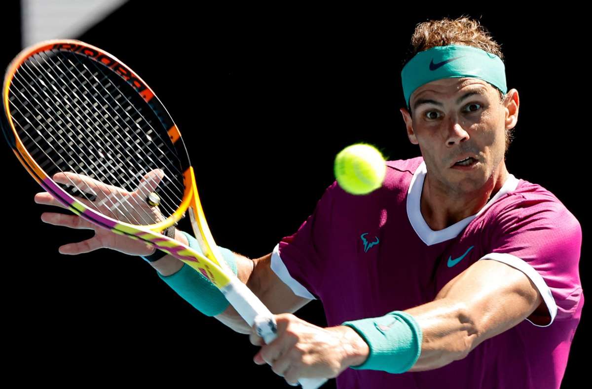 Rafael Nadal spielt derzeit bei den Australian Open. Foto: AFP/BRANDON MALONE