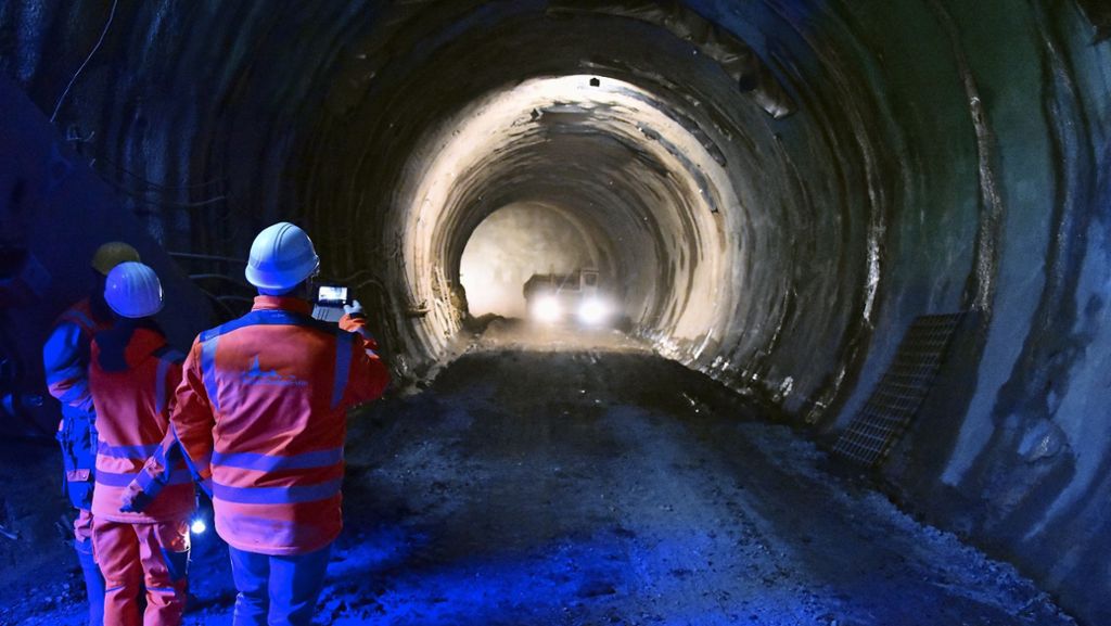 Stuttgart-Untertürkheim: Bald Licht am Ende des S-21-Tunnels