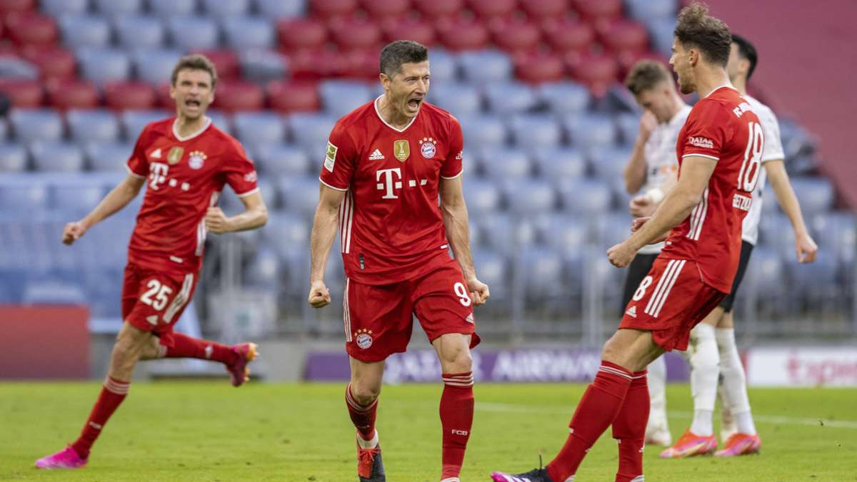 Tor-Gala nach Kabinen-Titel: FC Bayern wieder Meister