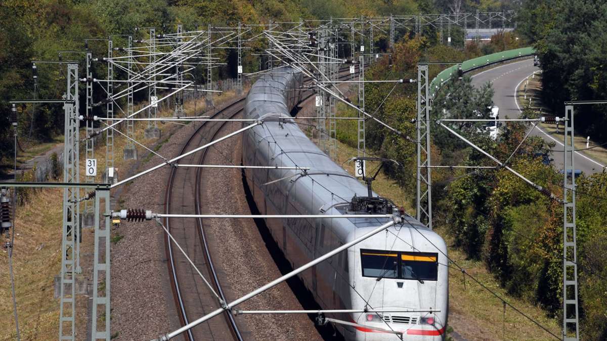 Stuttgart-Mannheim: ICE-Strecke ab Sonntag wieder frei