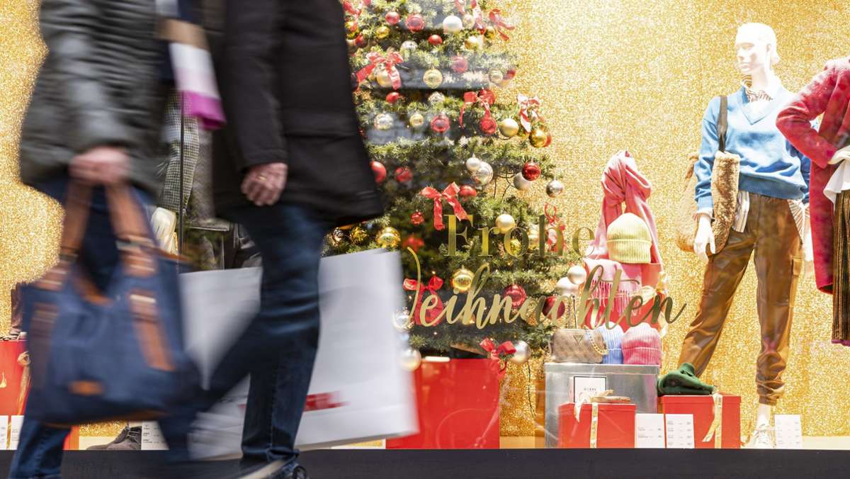 Händler in Stuttgart und der Region: Weihnachtsgeschäft fällt überraschend gut aus