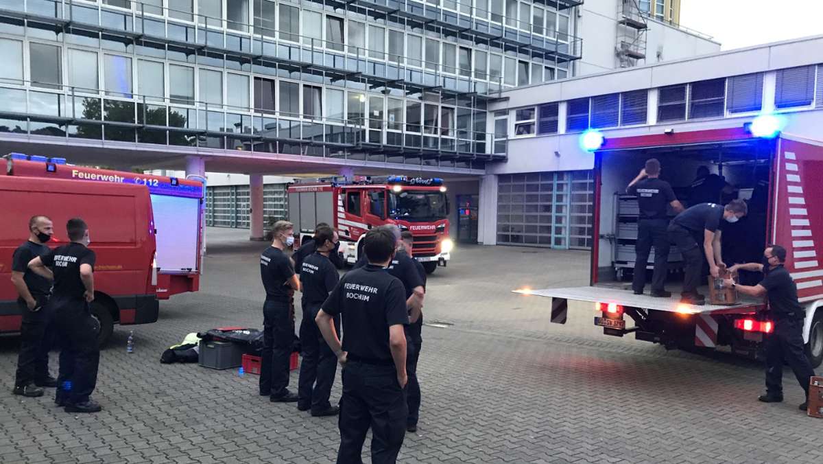 Nordrhein-Westfalen: Ammoniak-Austritt in Eishalle führt zu Feuerwehr-Großeinsatz