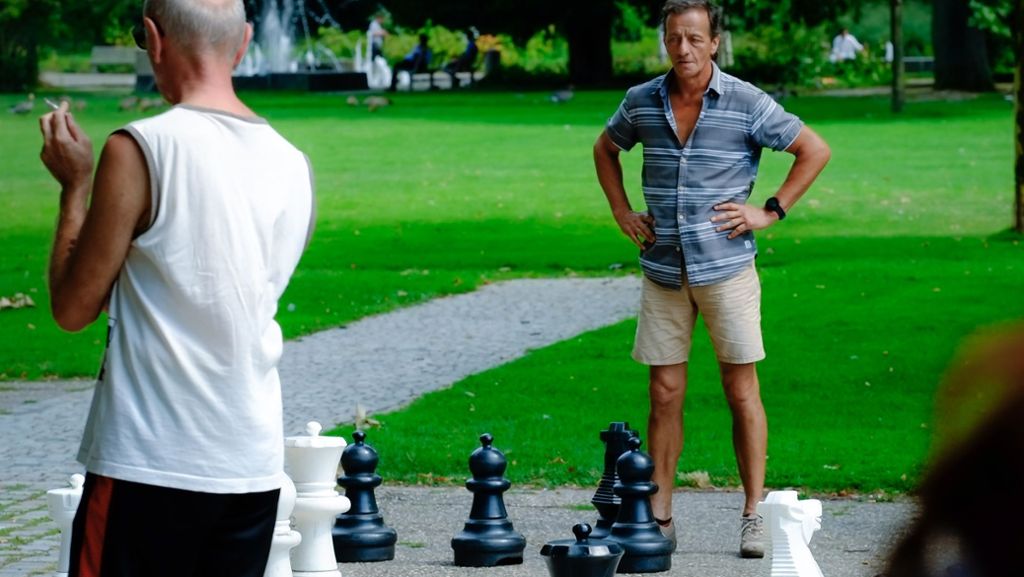 Schach unter freiem Himmel: Königskriege im Schlossgarten