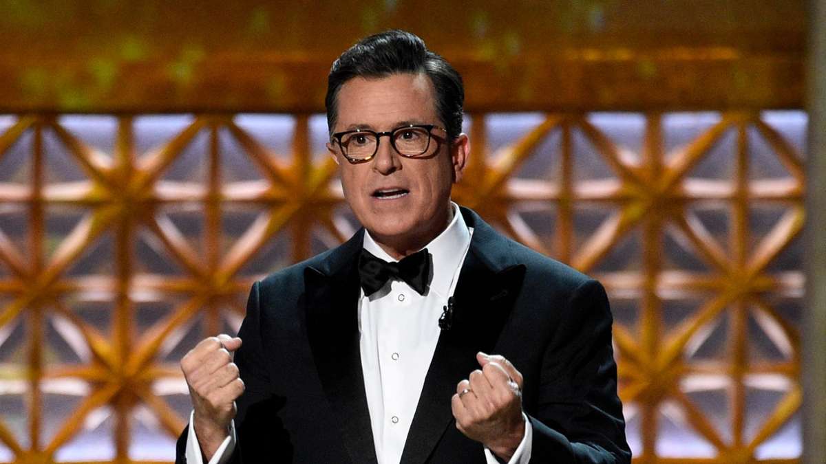 Leute: Stephen Colbert bezieht Stellung zu Witzen über Kate