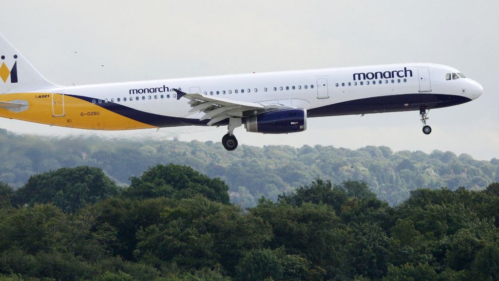 Monarch Airlines stellt Betrieb ein: 110.000 Passagiere im Ausland gestrandet