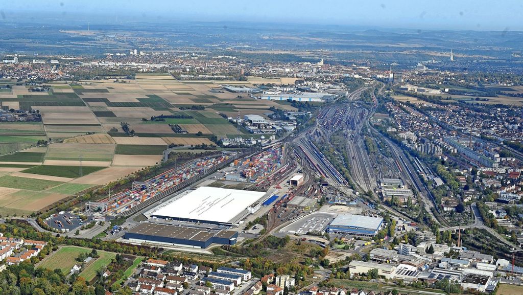 Industriegebiet in Kornwestheim: Bebauungsplan Containerbahnhof: Stadt will Revision