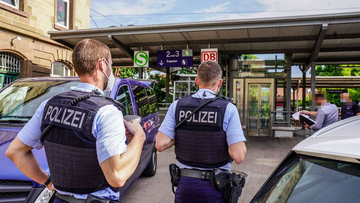 Polizeieinsatz in Weinstadt: Toter am Bahnhof Endersbach gefunden