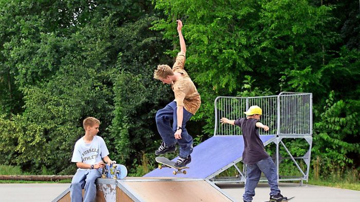 Skaten in Sindelfingen: Mit einer neuen Bahn kommen die Skater in Fahrt