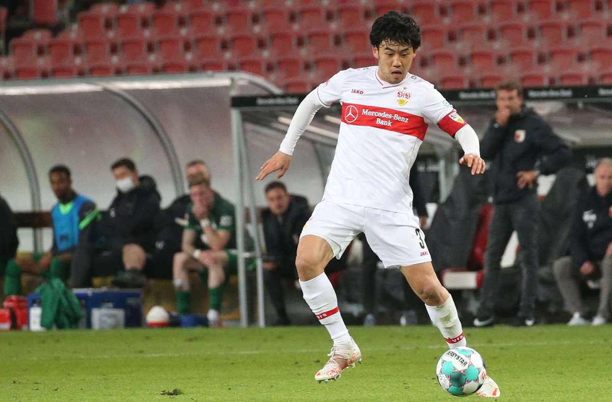 Der stille Stratege im Mittelfeld des VfB Stuttgart: Wataru Endo, der die Mannschaft künftig als Kapitän anführt. Foto: Baumann/Alexander Keppler