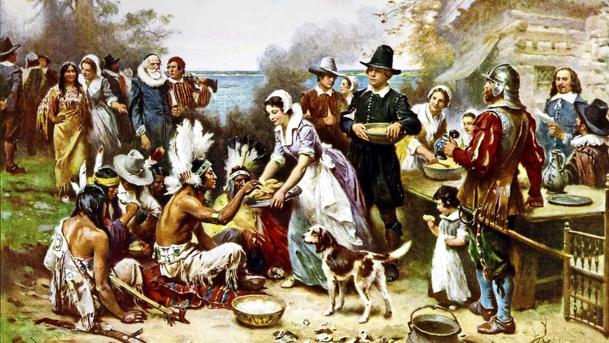  Der Mythos vom ersten Thanksgiving anno 1621 prägt bis heute die Geschichte der Vereinigten Staaten von Amerika. Doch der nationale Feiertag ist längst nicht für alle Amerikaner ein Grund zum Feiern. 