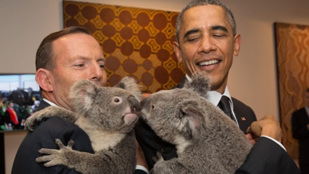 G20-Gipfel in Brisbane: Putin und Obama auf (Koala-)Kuschelkurs