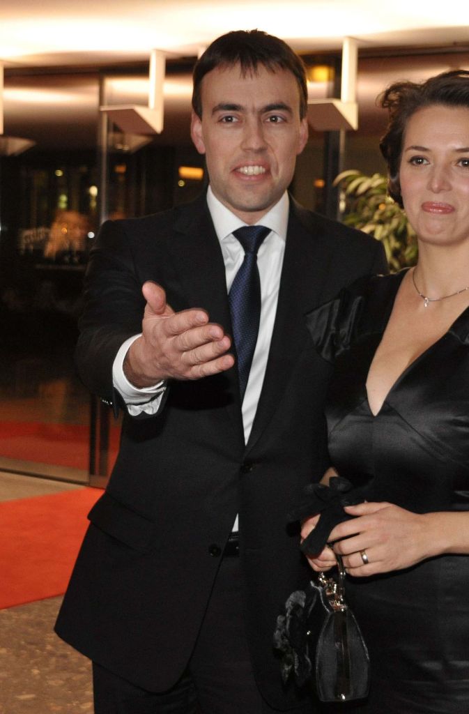 Nils Schmid und Frau im Jahr 2010.