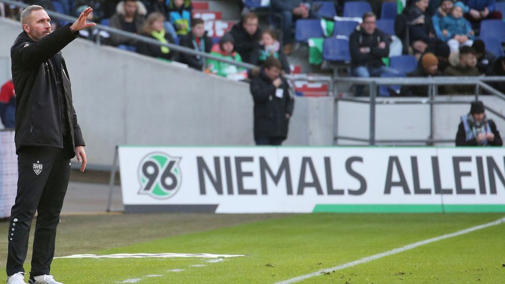 Nach dem 2:2 bei Hannover 96 und der Analyse: VfB Stuttgart entlässt Trainer Tim Walter