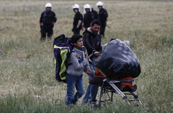 Sinnbild für Chaos und Flüchtlingselend in Europa