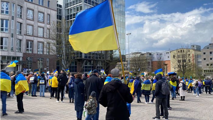 Wo am Wochenende wieder für die Ukraine demonstriert wird