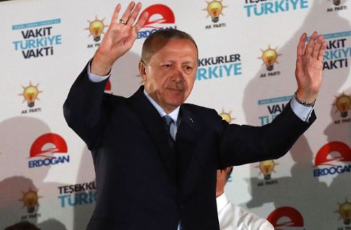 Erdogan gewinnt Präsidentenwahl