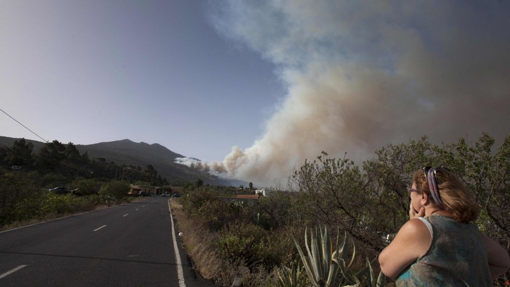 Kanareninsel: Deutscher entfacht Waldbrand auf La Palma