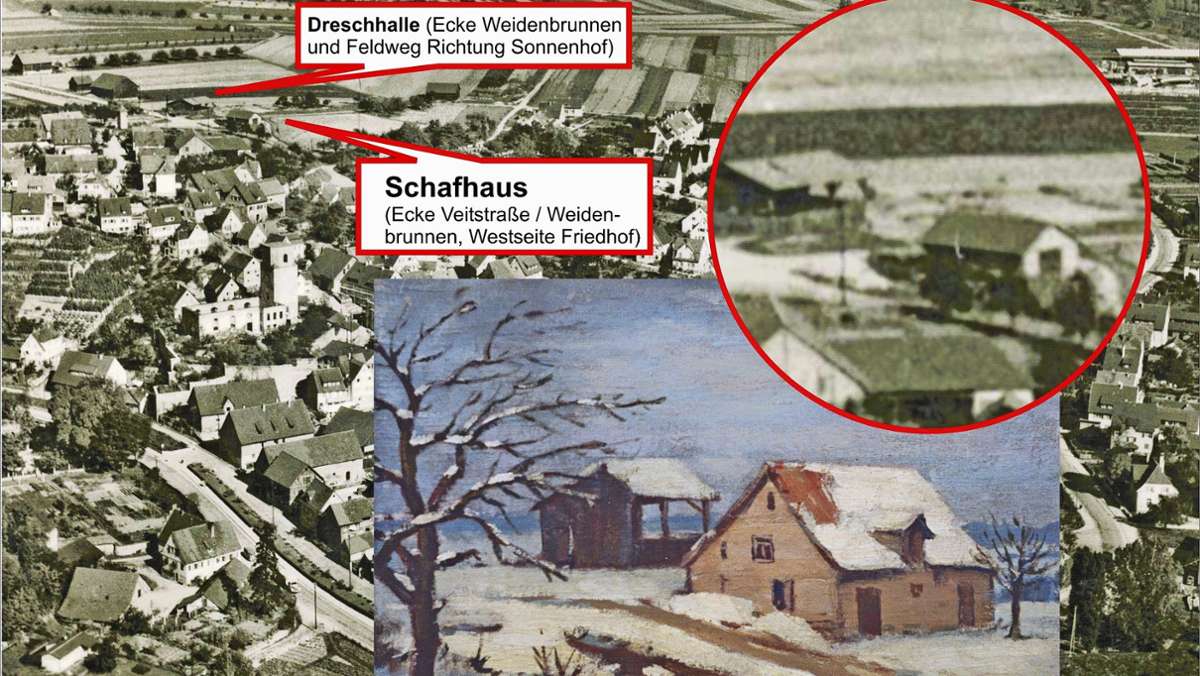 Ortshistorie in Mühlhausen: Das Schafhaus, sein Name, die Geschichte