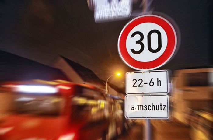 Gegen Lärm auf Straßen in Marbach: Tempo-30-Zonen vor Erweiterung