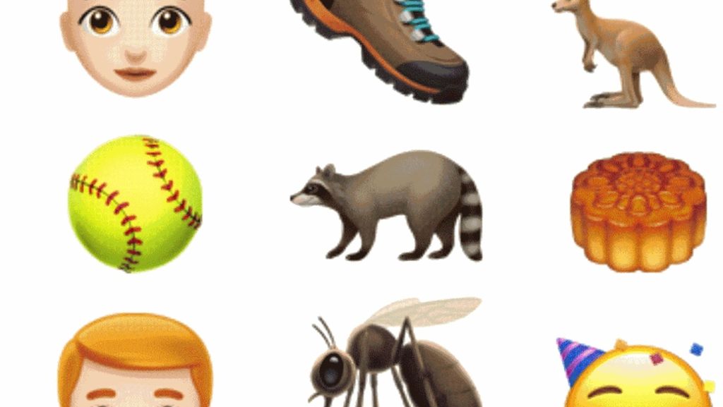 iOS 12.1: Waschbär, Wollknäuel und Besen: 70 neue Emojis bei Apple
