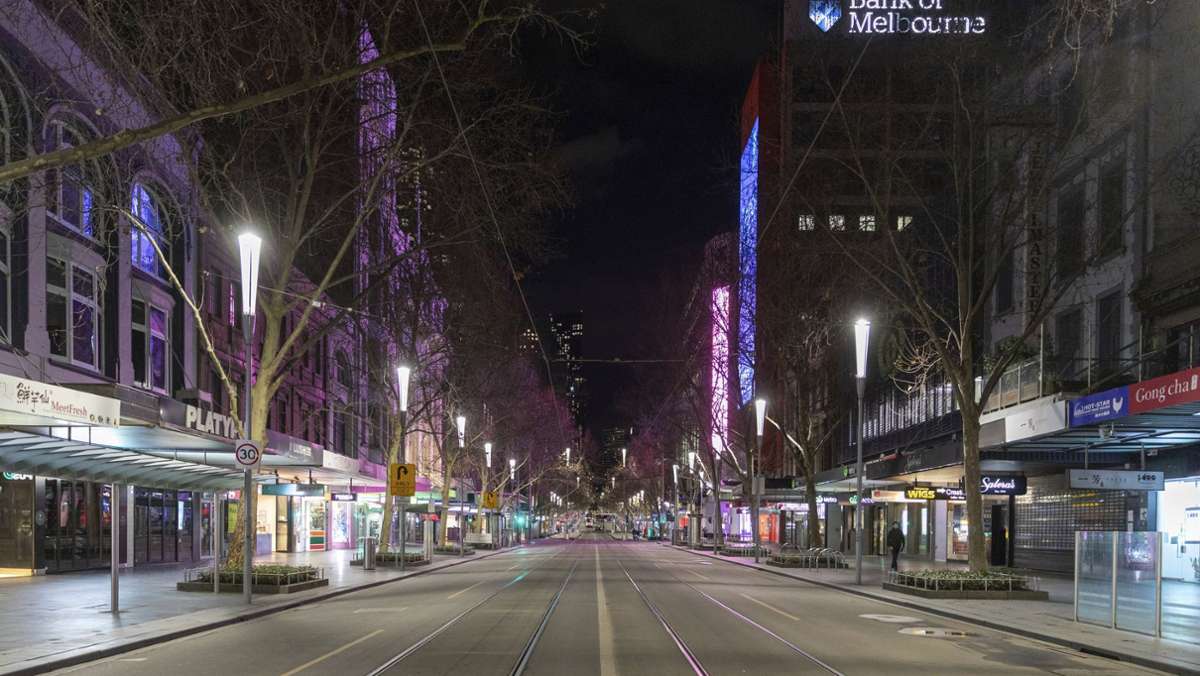 Neue Corona-Fälle: Melbourne kehrt zurück in strikten Lockdown