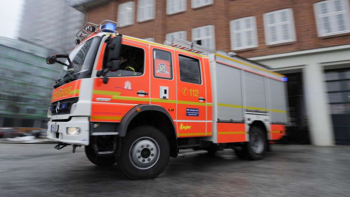 Brand in Neuhausen auf den Fildern: Technischer Defekt an Wäschetrockner löst Kellerbrand aus
