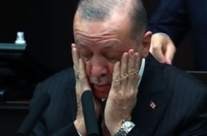 Erdogan in Not