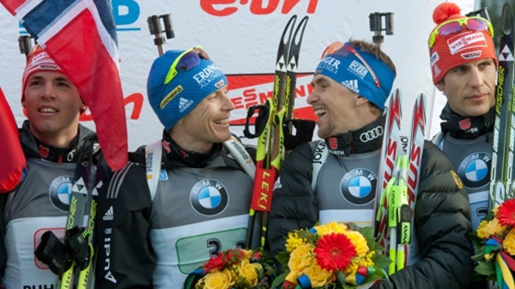 Biathlon Weltmeisterschaft in Ruhpolding: Staffel-Bronze für Deutschland