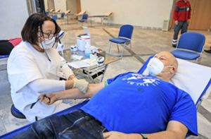 Blutspenden „könnten mehr sein“
