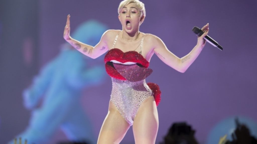 Miley Cyrus in Köln: Gewohnt provokant und leicht bekleidet