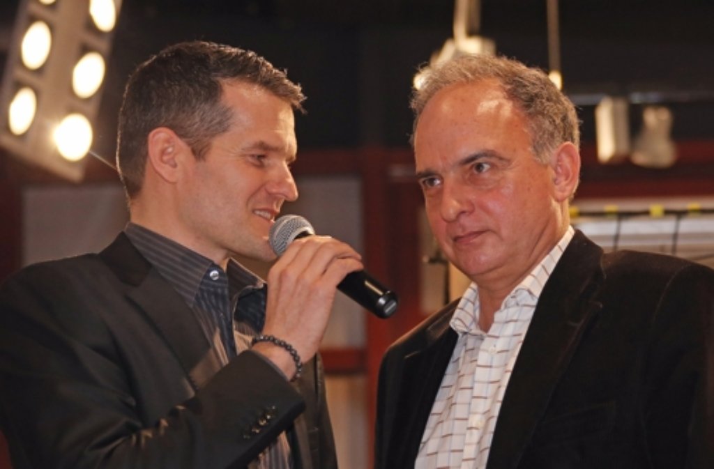 Jens Zimmermann (links) und Hansi Müller