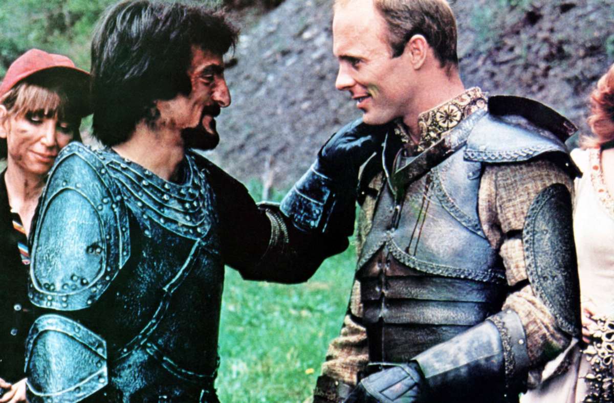 Ed Harris und Tom Savini in „Knightriders“ (1981)