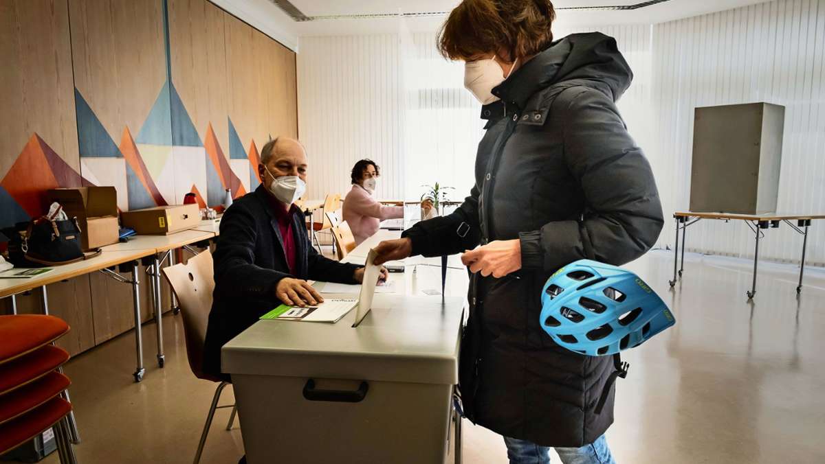 Landtagswahl Baden-Württemberg: So lief der Tag in den Stuttgarter Wahllokalen