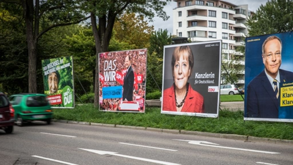 Antrag der Grünen: Diskussion über Wahlplakate