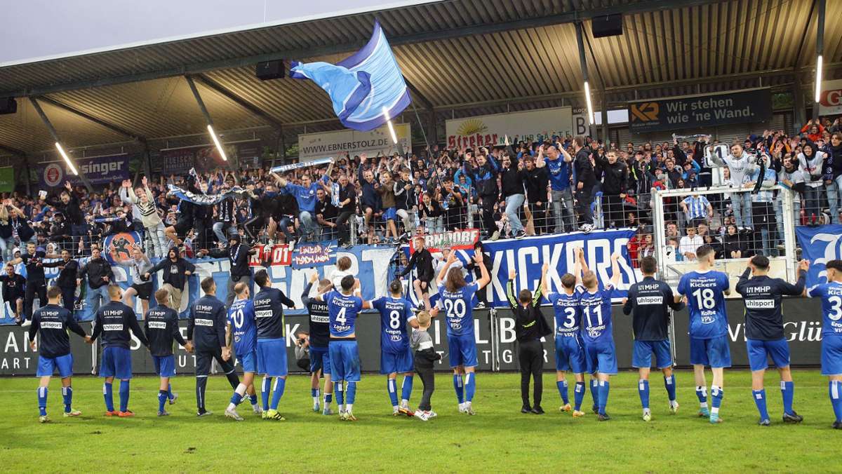 Stuttgarter Kickers: So schätzen die Blauen ihre Lage nach dem ersten Aufstiegsspiel ein