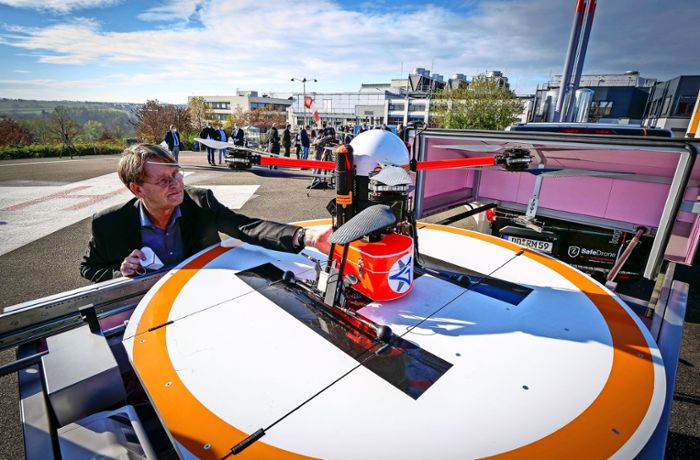 Pilotprojekt in der Region: Der Corona-Test kommt bald per Drohne