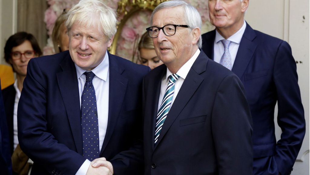 Brexit-Treffen in Luxemburg: Juncker fordert von Johnson umsetzbare Vorschläge