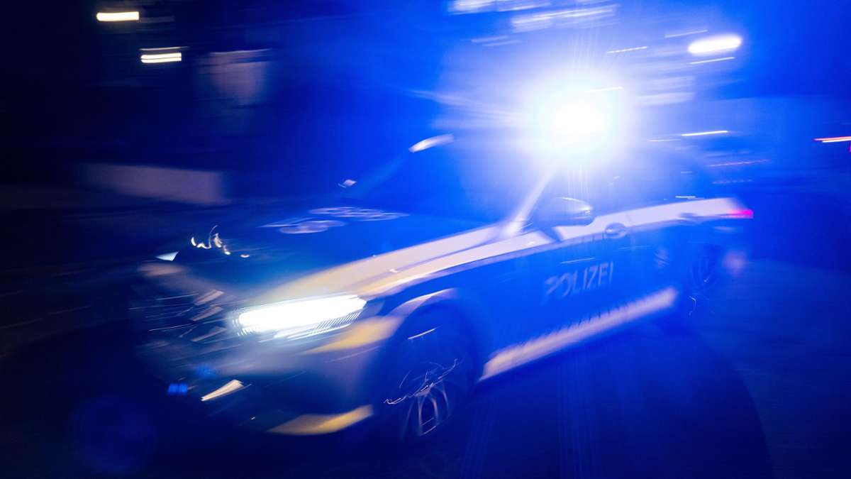 Polizeieinsatz in  Backnang: Betrunkener  randaliert und pöbelt