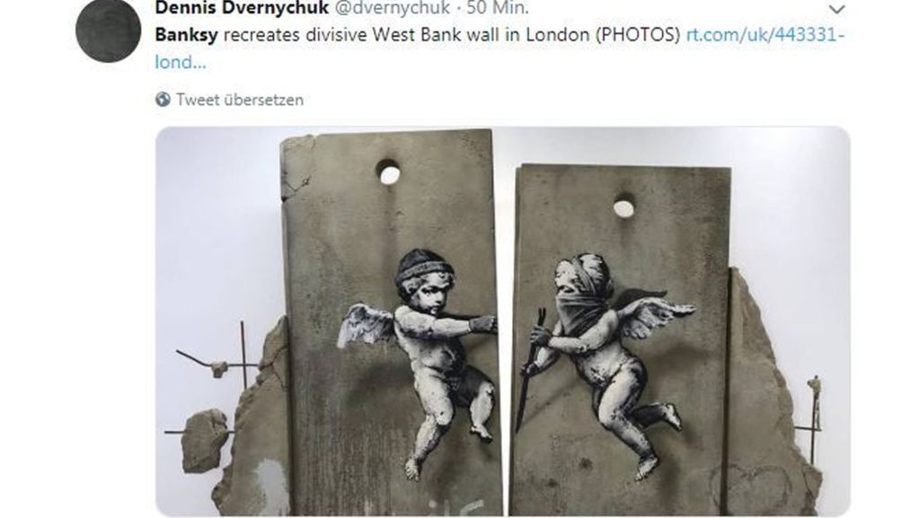 Neuer Coup des Graffiti-Künstlers: Banksy verschenkt seine Werke