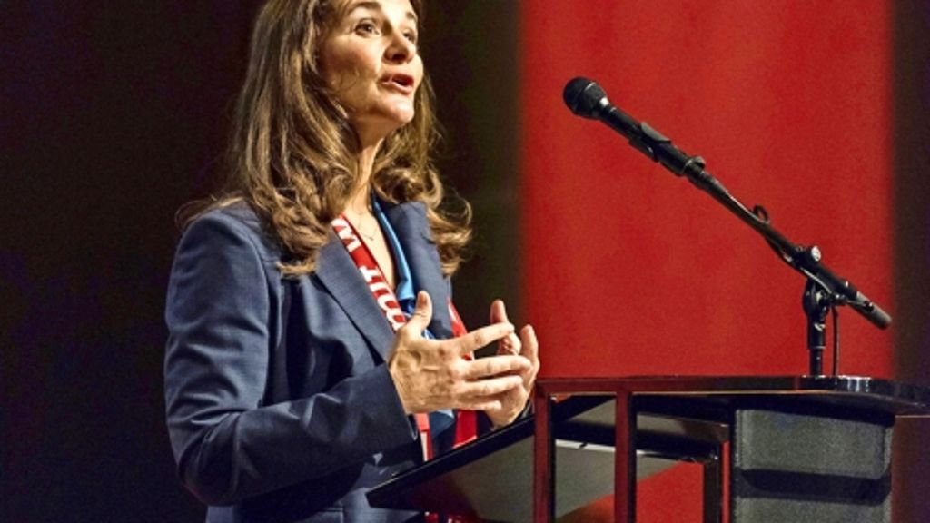Melinda Gates auf dem Kirchentag: Gates erwartet deutsche   Führungsrolle