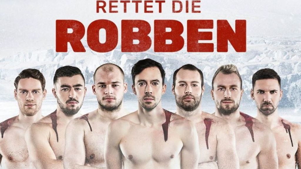 Gegen Robbenjagd in Kanada: Deutsche Handballer protestieren mit nackten Oberkörpern