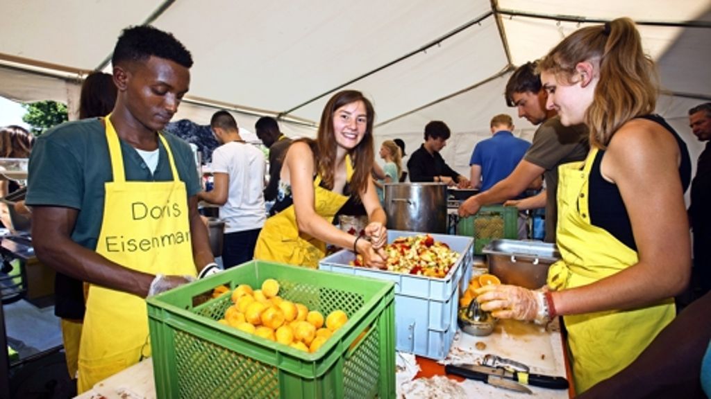 Nachhaltiges Kochen auf dem Hohenheimer Campus: Kochtopf statt Abfalleimer