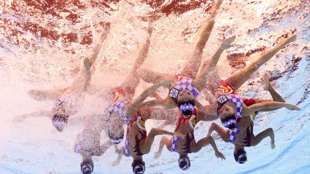 Schwimm-WM in Südkorea: Synchron im Chlor