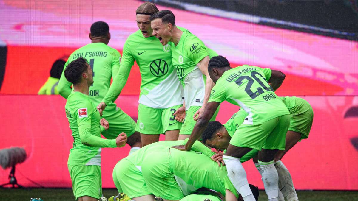 30. Spieltag: Erleichterung in Wolfsburg: Wie ein Finale für uns
