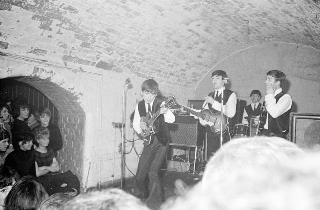 Auftritt im Club The Carvern in Liverpool, August 1962