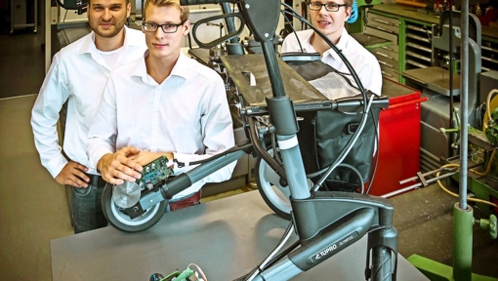 Start-Up aus Stuttgart: Ein Rollator mit elektrischem Antrieb