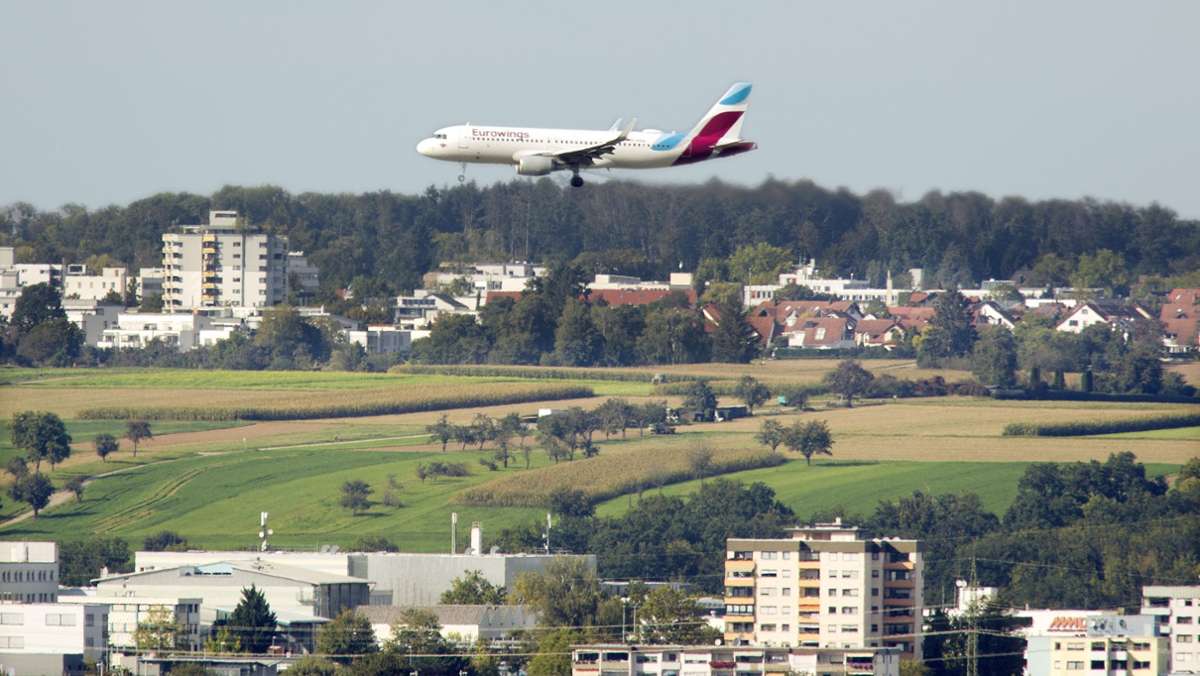 Streit über Abflugroute in Stuttgart: Fluglärmstudie bringt überraschendes Resultat