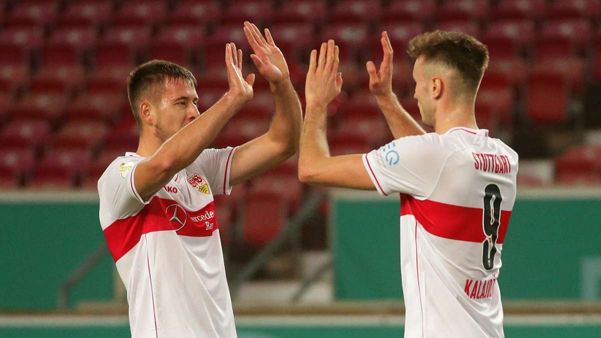 Einzelkritik zum VfB Stuttgart: Waldemar Anton und Orel Mangala führen den VfB in die nächste Runde
